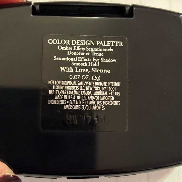 Lancome Eyeshadow Color Design Palette / Sample - Picture 4 of 4